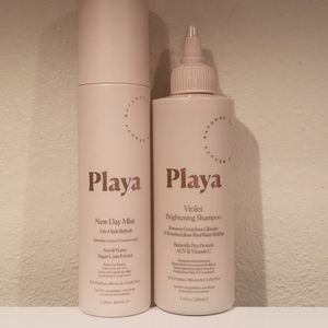 Playa Haircare Bundle violet shampoo 💜 & New Day Mist 🌄 full sizes